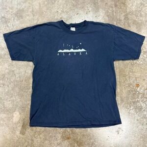 Vintage‎ Alaska Embroidered Nature tee Size L